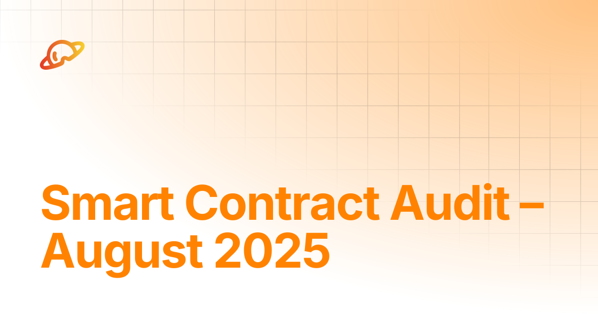 Smart Contract Audit – August 2025 | Pulse world